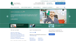 Desktop Screenshot of cancercenter.com